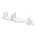 thumbnail image 1 of 1 in. White Nylon, Adjustable By-Pass Door Guide (2-pack), 1 of 4