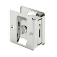 thumbnail image 1 of Prime-Line N 6773 Pocket Door Lock and Pull, Solid Brass, Chrome, 1 of 2