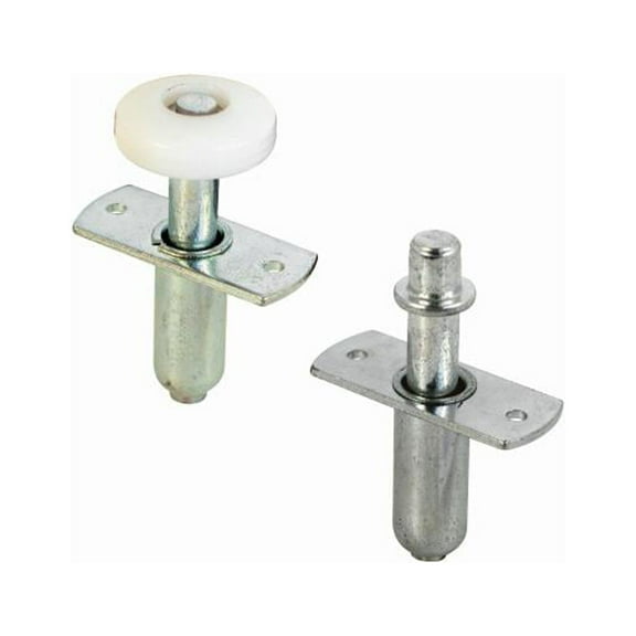 Prime-Line N 7291 Top Pivot and Guide Wheel, 3/8 in D - Quantity 2