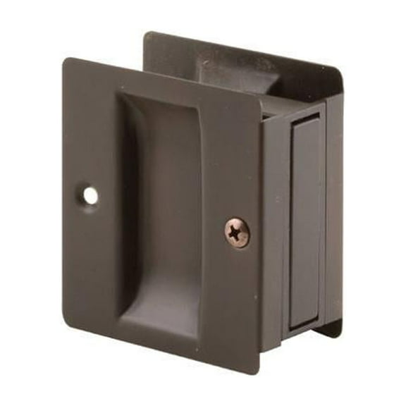 Prime-Line N 7318 Pocket Door Pull, Satin Nickel - Quantity 2