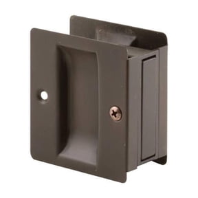 Prime-Line N 7318 Pocket Door Pull, Satin Nickel - Quantity 2