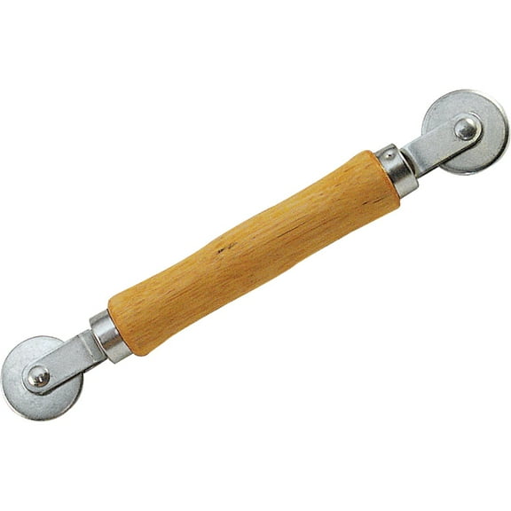 Prime-Line P 7505 Screen Rolling Tool  A Must Have Tool for Installing Window and Door Screens  Spline Roller with Wood Handle and Steel Wheels  Durable and Easy to Use (Single Pack)