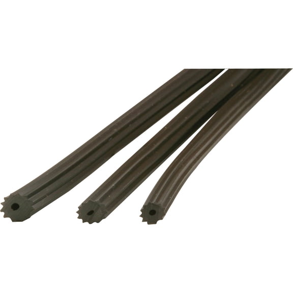 Prime-Line P 8164 Window Screen Spline, Multi-Spline, 3 Sizes in One, Black. 20ft. (1 Roll)