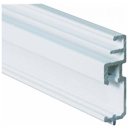 Prime Line PL 14206 1.25 x 72 in. Bottom Triple Track Window Screen Frame - White- Pack Of 6