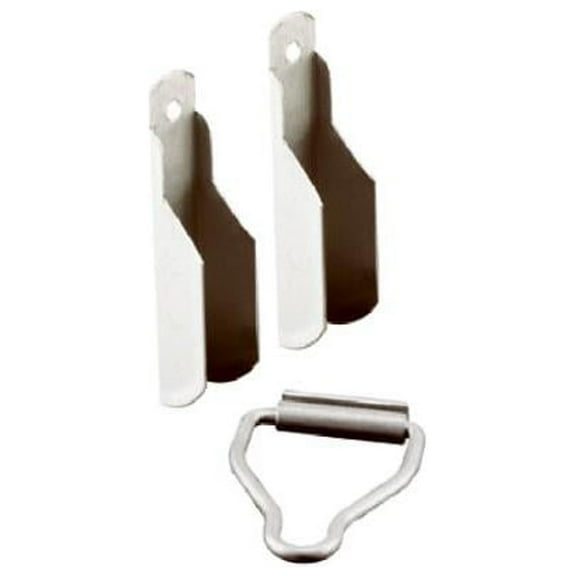 Prime-Line PL 8103 White Screen Hangers & Latch for 3/8 In. Frame - Quantity 6