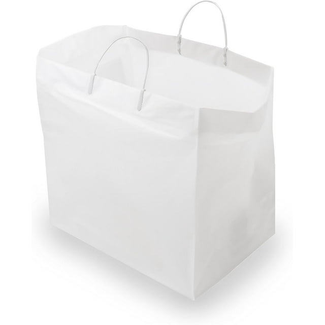 Prime Line Packaging - Thick White Plastic Bags with Handles for Food ...