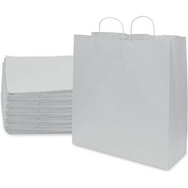 Prime Line Packaging Brown Paper Bags with Handles, Extra Small