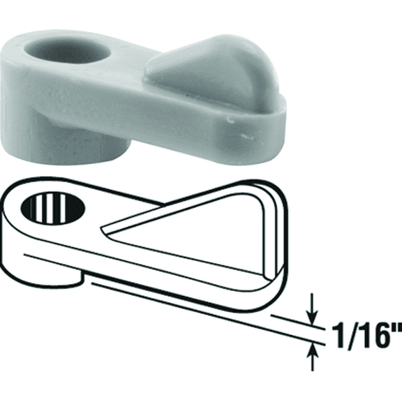 Prime-Line Plastic Window Screen Clip - Pack of 2 Residential Use, Standard Application