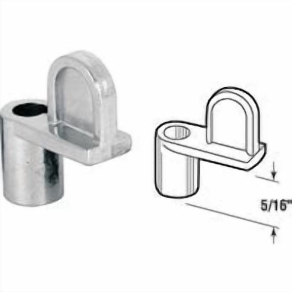 Prime Line Prod. Prime-Line Die-Cast Window Screen Clip - Pack of 10