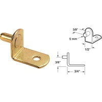 Prime Line Prod. Prime-Line Metal Shelf Support, Case of 6