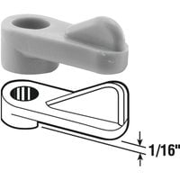 Prime Line Prod. Prime-Line Plastic Window Screen Clip, Case of 6
