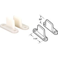 Prime Line Prod. Prime-Line Pocket Door Floor Guide, Case of 6