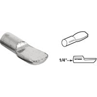 Prime Line Prod. Prime-Line Spoon-Style Shelf Support Peg, Case of 6