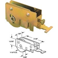 Prime Line Prod. Prime-Line Steel Patio Door Roller With Housing Assembly, Case of 8