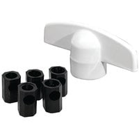 Prime Line Prod. Prime-Line Universal Casement Window T-Crank Opener, Case of 8