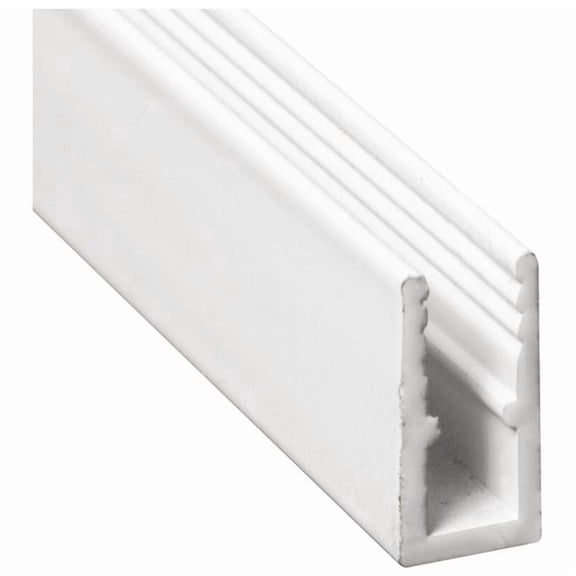 Prime Line Products 0.3125 x 94 in. Back Room Aluminum Window Frame, White