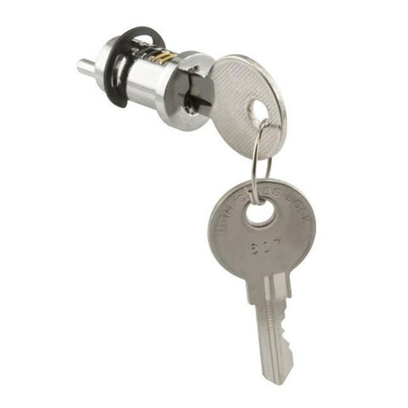 Prime-Line Products 14418 Diecast Sliding Door Cylinder Lock with 1-1/8 ...