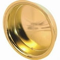 thumbnail image 1 of Prime-Line Products 2" Brass Wardrobe Door Flush Pull, 2 Per Pack, 10 Packs, 1 of 1