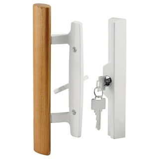 Patio Sliding Door Handle Set with Mortise Lock, Key Cylinder and Face  Plate, Full Replacement Handl…See more Patio Sliding Door Handle Set with