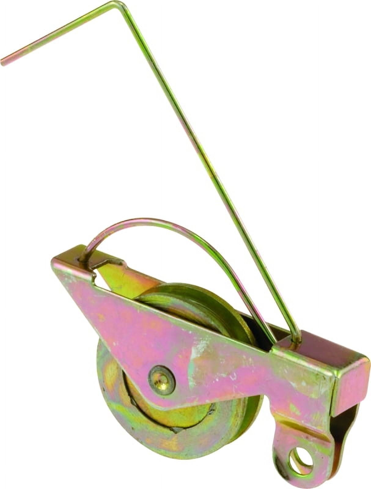 Spring Tension Roller Assembly, 1 in. Outside Diameter, Concave Edge, Steel Ball Bearing (2-pack)