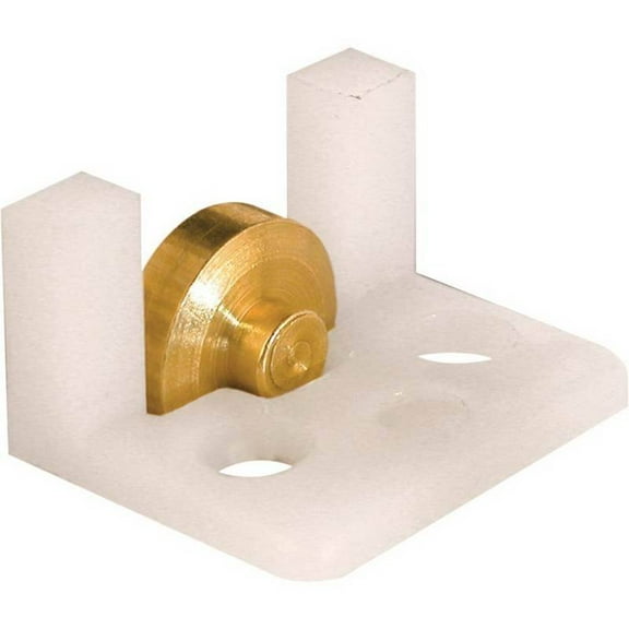 Sliding Window Roller Assembly, 5/16 in. Flat Brass Roller