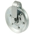 thumbnail image 1 of Prime-Line Products GD 52189 3 in. diameter Case-Hardened Steel. Pulley with Straps and Axle Bolts, (Pack of 2), 1 of 2