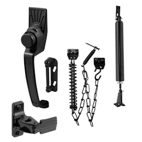 Prime-Line Products K5488 Storm Door Kit in Black, Case of 5