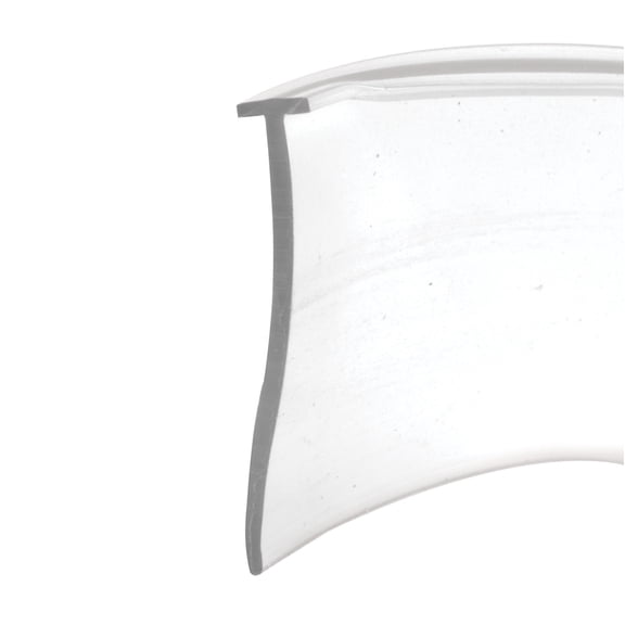 Prime-Line Products M 6211 5/32 in. x 36 in. Clear Vinyl, Tee Shaped Shower Door Bottom Seal