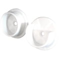thumbnail image 1 of PrimeLine Plastic Closet Pole Socket Set (Set of 100), 1 of 1