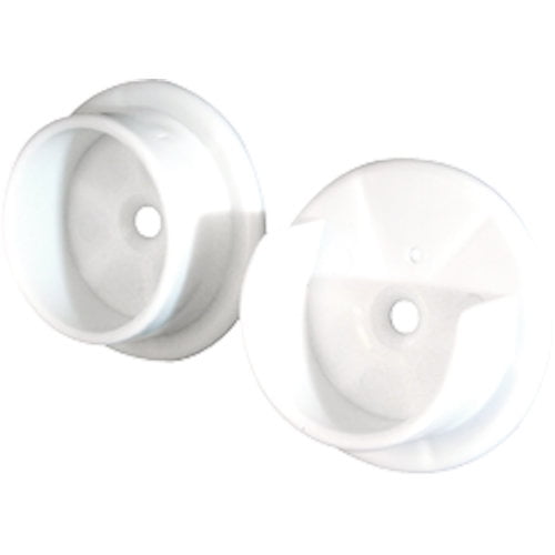 PrimeLine Plastic Closet Pole Socket Set (Set of 100)