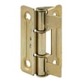 thumbnail image 1 of Prime-Line Products N 6936 Yellow Zinc Plated Non-Mortise Bi-Fold Door Hinge, Self Aligning (Pack of 2), 1 of 2