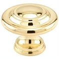 thumbnail image 1 of Prime-Line Products N 7369 1-3/4-Inch Bi-Fold Door Knob, Brass Plated, 1 of 2