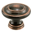 thumbnail image 1 of Prime-Line Products N 7385 1-11/16 in., Classic Bronze Plated, Bi-fold Door Pull Knob, 1 of 2