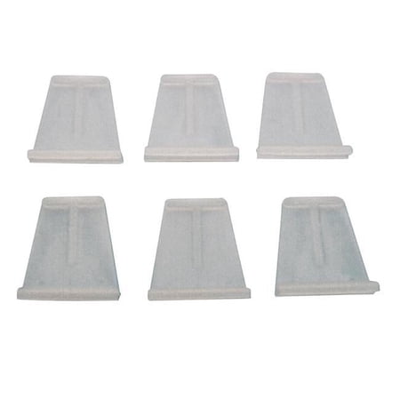 Prime-Line Products PL14618 Slide White Channel Pull Tab - White