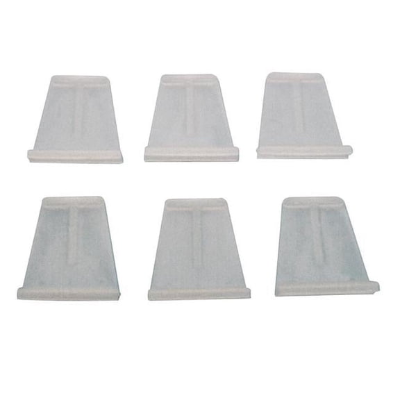 Prime-Line Products PL14618 Slide White Channel Pull Tab - White