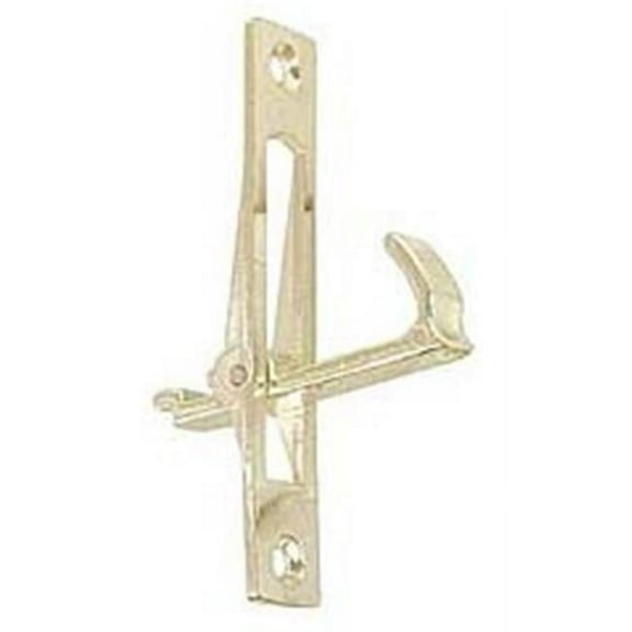 Prime Line Products Pocket Door Pull Pocket Door Pull - Bright Brass Finish