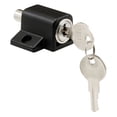thumbnail image 1 of Prime-Line Products S 4005 Black Finish Push-In Sliding Door Keyed Lock, 1 of 2