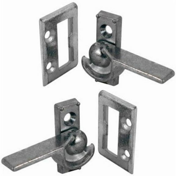 Prime Line Products Sliding Window Cam Lock, Zinc Diecast Metal Left & Right-Hand Latch - Pack of 2