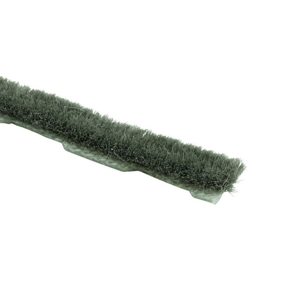 Prime-Line Products T 8659 Window & Door Weatherstrip with 1/4 inch Wool Pile, 18 Feet, Gray