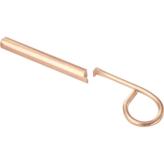 Prime-Line Products U 9845 2-1/2 in. Steel, Wood Window Sash Security Pins (Pack of 8)