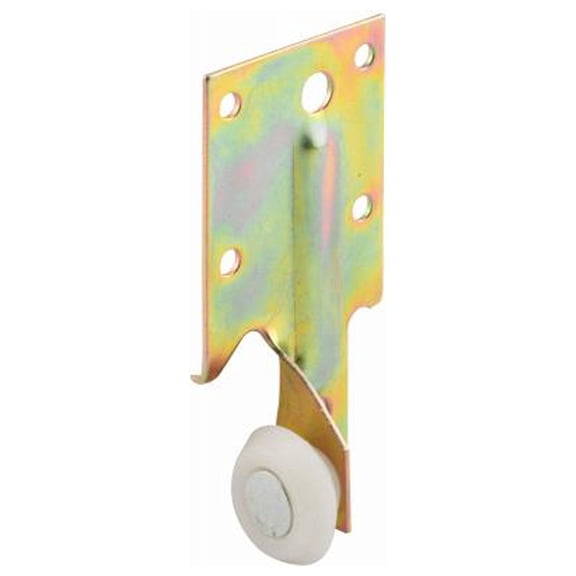 Prime-Line R 7132 Steel Bracket Drawer Track Roller with Plastic Roller, 2-Pk. - Quantity 6