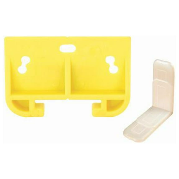 Prime-Line R 7154 Yellow Drawer Guide Kit, 3/32 x 1-9/32 In. - Quantity 6