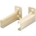 thumbnail image 1 of Prime-Line R 7265 3/8" x 1" Plastic Off-White Drawer Track Back Plate, 2 Piece, 1 of 3