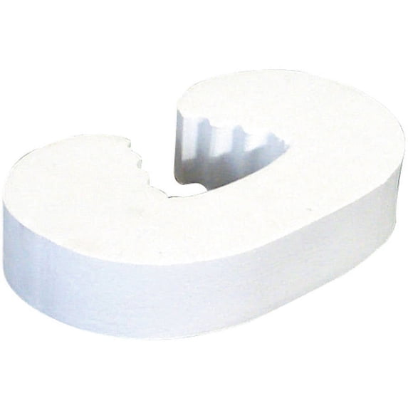 Prime Line S4560 White Foam Finger Saver Door Blocker