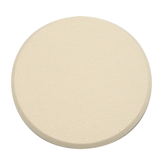 Prime Line SCU 9186 5 in. Ivory Textured Round Rigid Vinyl Wall Protector Bumper- Pack Of 12
