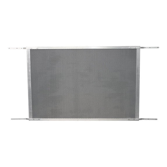 Prime-Line Satin Silver Aluminum Screen Door Grille 1 pk