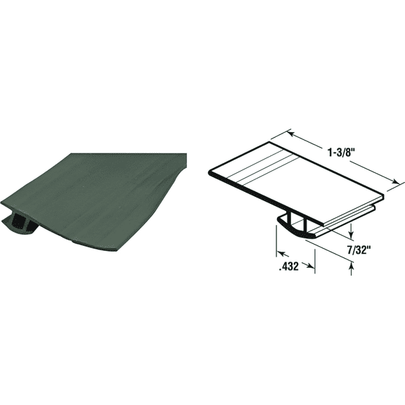 Prime-Line Sliding Screen Door Bug Seal - Single Pack