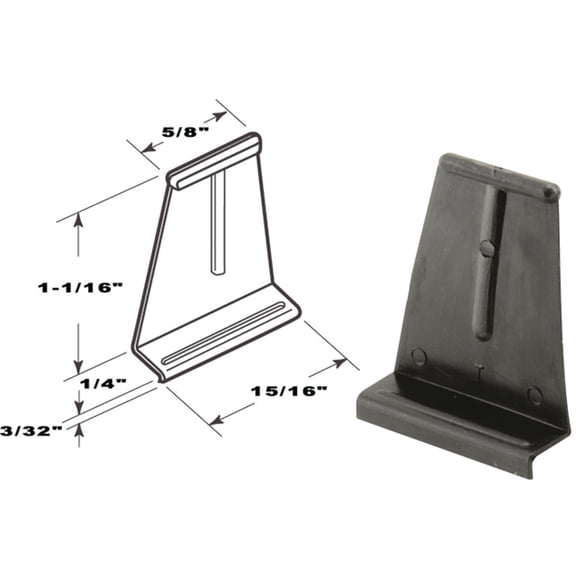 Prime-Line Spline Channel Pull Tab - Pack of 4