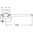 thumbnail image 1 of Prime-Line TH 23029 Single Arm Operator, 13-1/2-Inch with Crank, Right Hand, Bronze, 1 of 2