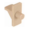 thumbnail image 1 of Prime-Line U 10177 Shelf Support Pegs, Almond Plastic, 5-Lb. Load, 1/4 In., 8-Pk. - Quantity 6, 1 of 1